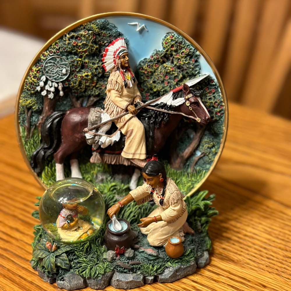 Vintage 1999 Cadona International Inc - Indian Reservation Plate Collect…